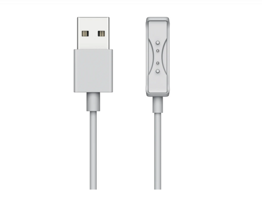 Coros Heart Rate Monitor Charging Cable (Silver)