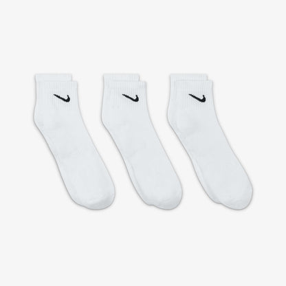 NIKE EVERYDAY TRAINING ANKLE SOCKS WHITE