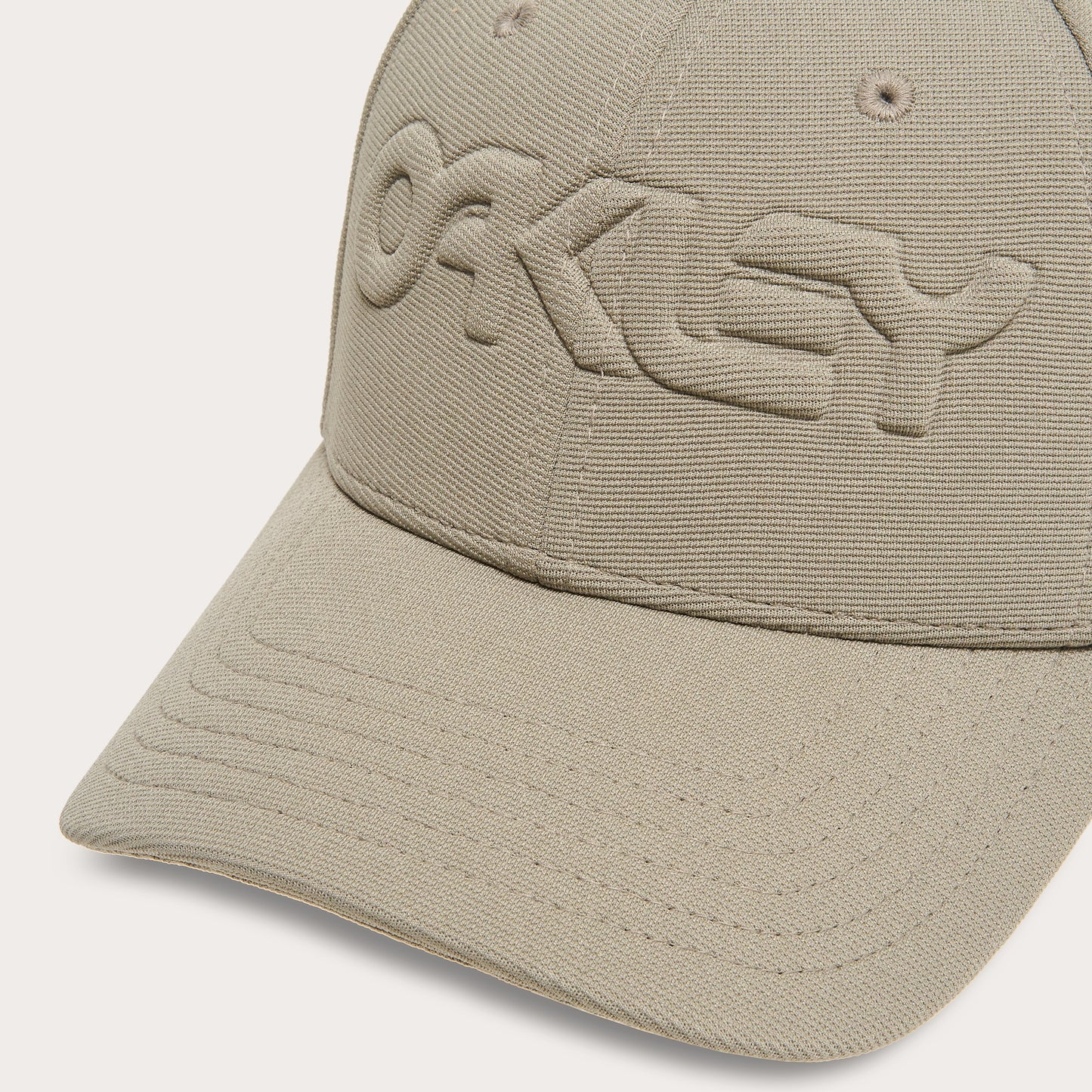 Oakley 6 Panel Stretch Hat Embossed boulder green