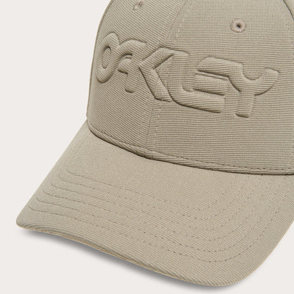 Oakley 6 Panel Stretch Hat Embossed boulder green