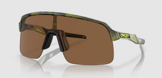 Oakley Sutro Lite Matte Trans Fern Swirl with Prizm Bronze Lens