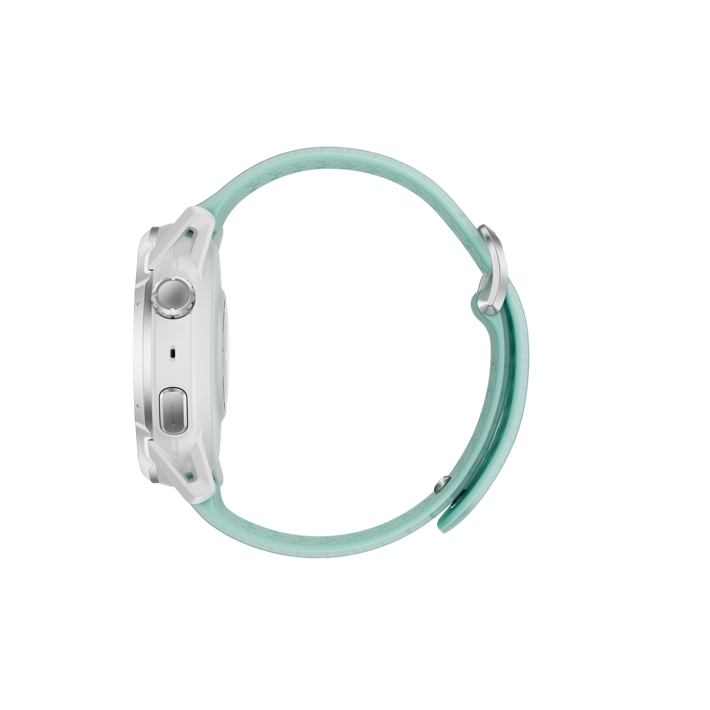 Coros  24 mm Silicone Band Teal Night Climber