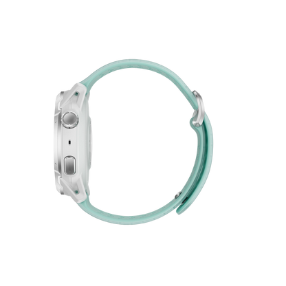Coros  24 mm Silicone Band Teal Night Climber