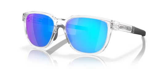 Oakley Actuator Polished Clear with Prizm Sapphire Polarized Lenses