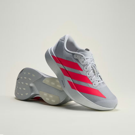 Adidas Adizero Evo SL Silver Metallic / Lucid Red / Iron Metallic