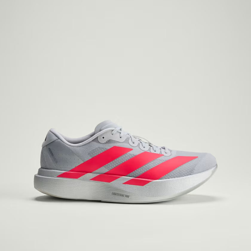 Adidas Adizero Evo SL Silver Metallic / Lucid Red / Iron Metallic