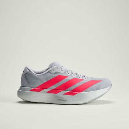 Adidas Adizero Evo SL Silver Metallic / Lucid Red / Iron Metallic