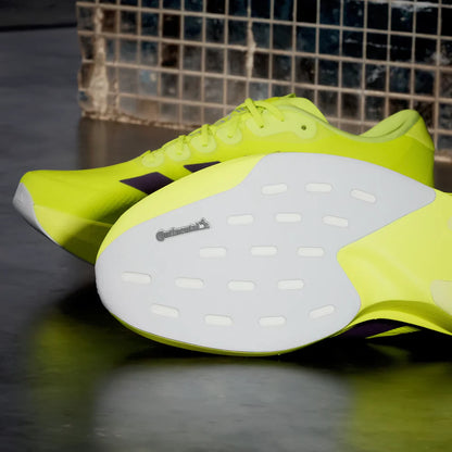 Adidas Adizero EVO SL Woven  SOLAR YELLOW/AURORA PLUM-POWDER PLUM