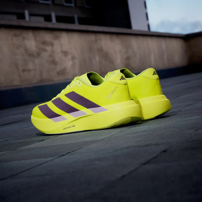 Adidas Adizero EVO SL Woven  SOLAR YELLOW/AURORA PLUM-POWDER PLUM