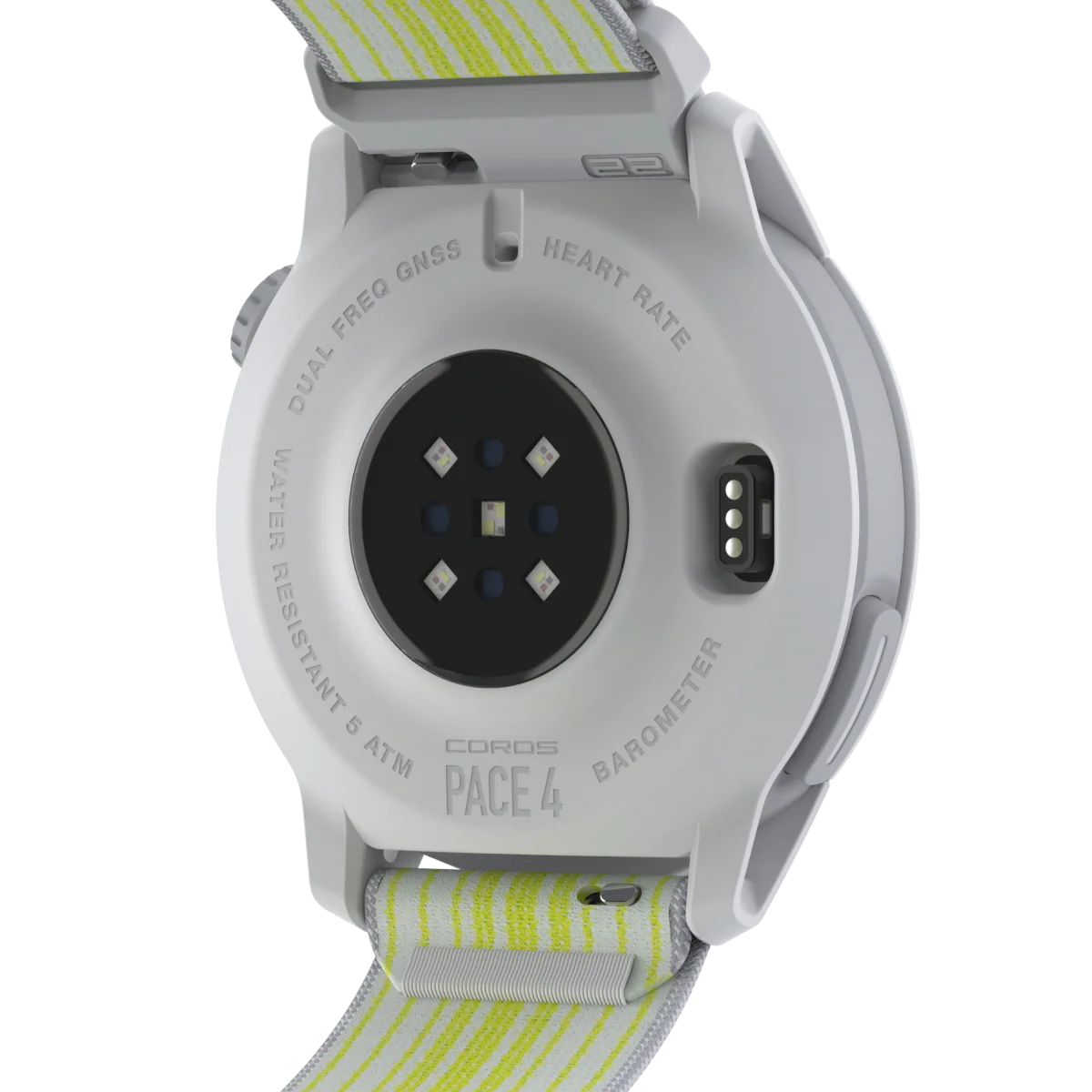 Coros Pace 4 White Nylon