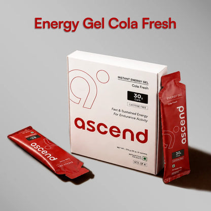 ascend 30 gm Carbs - Ascend Energy Gel (Cola Fresh)