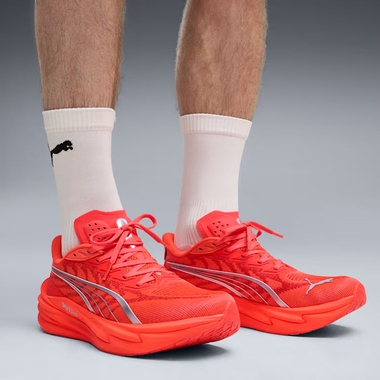 Puma Deviate Nitro 4 Ultra Red-PUMA Silver