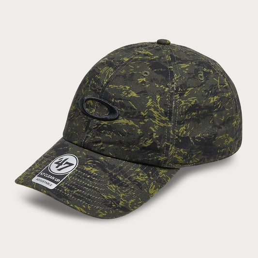 Oakley Remix Dad Hat tiger mountain camo green