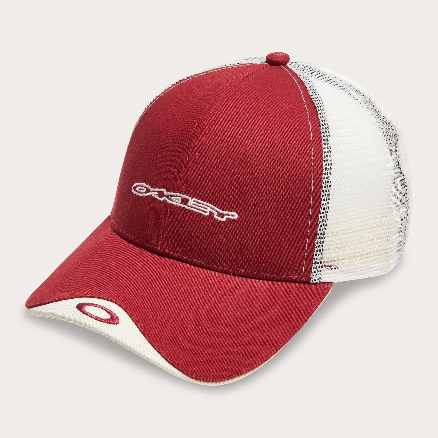 Oakley Classic Trucker Stretch Cap Hat 2.0 Iron Red