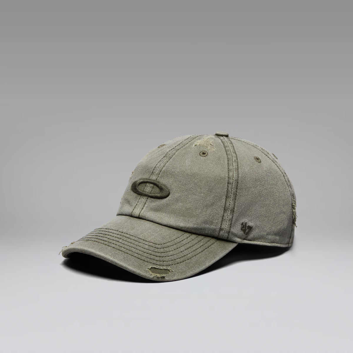 Oakley 47 Reserve Distressed Cap Deep Olive