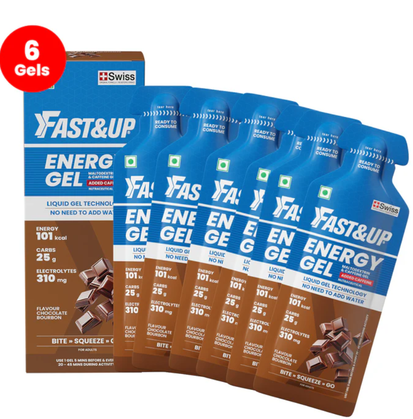 Fast&Up Energy Gel Chocolate Bourbon