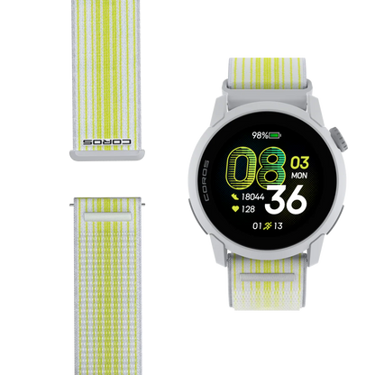 Coros Pace 4 White Nylon