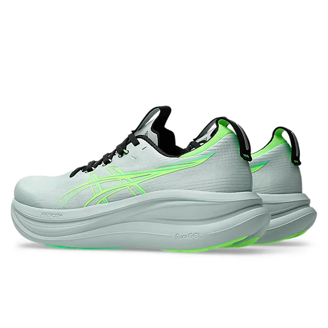 Asics GEL-NIMBUS 28 COLD MOSS/ILLUMINATE GREEN