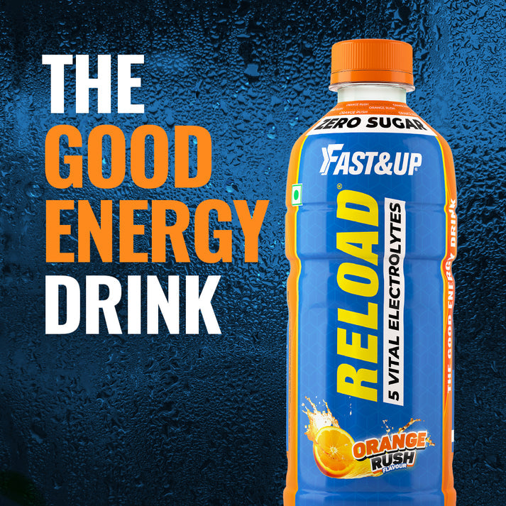 Fast&Up Reload 5 Vital Electrolytes Sports Drink (Orange Rush) 250ml