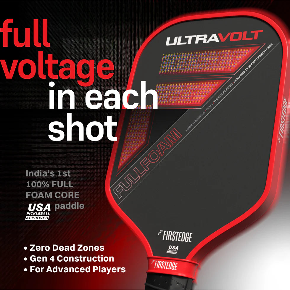 Firstedge UltraVolt Pickleball Paddle 14mm