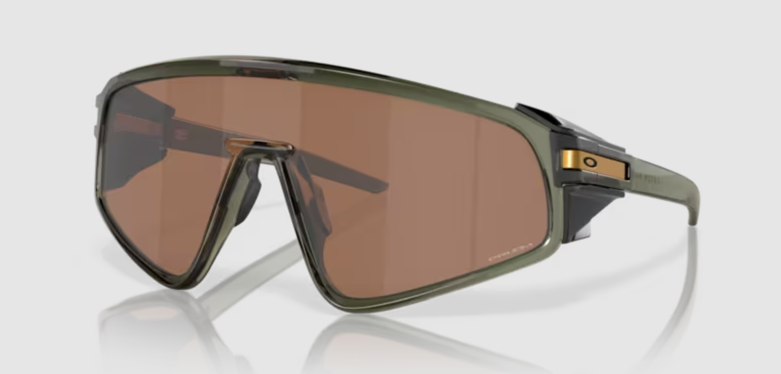 Oakley Latch Panel Olive Ink with Prizm Tungsten Lenses