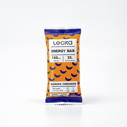 Lecka Banana Cinnamon Energy Bar