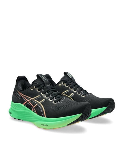 ASICS GEL-KAYANO 32 BLACK/VITAL GREEN