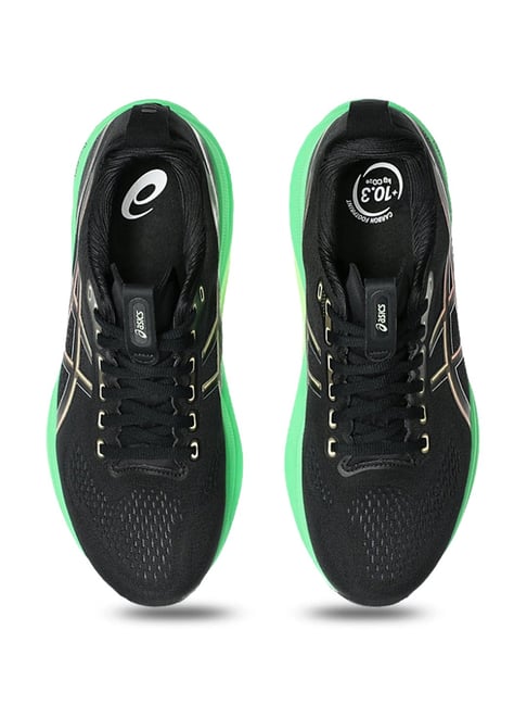 ASICS GEL-KAYANO 32 BLACK/VITAL GREEN