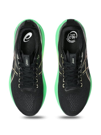 ASICS GEL-KAYANO 32 BLACK/VITAL GREEN