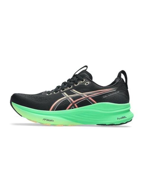 ASICS GEL-KAYANO 32 BLACK/VITAL GREEN