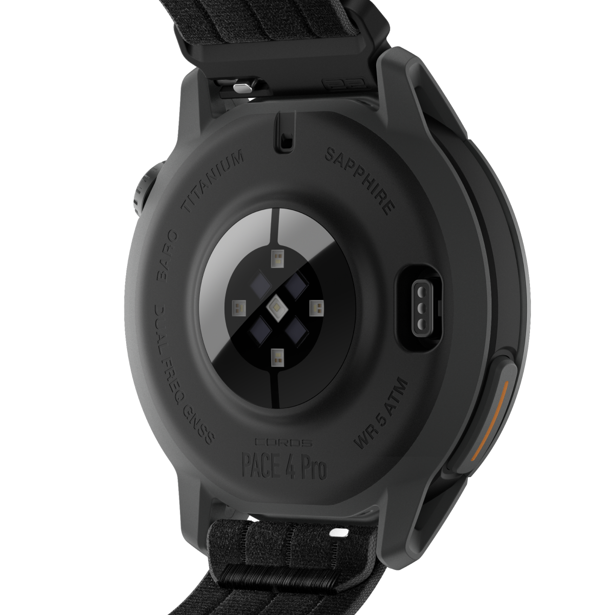 Coros Pace 4 Pro Black Nylon