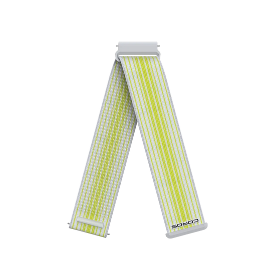Coros 22mm Nylon Band Striped White