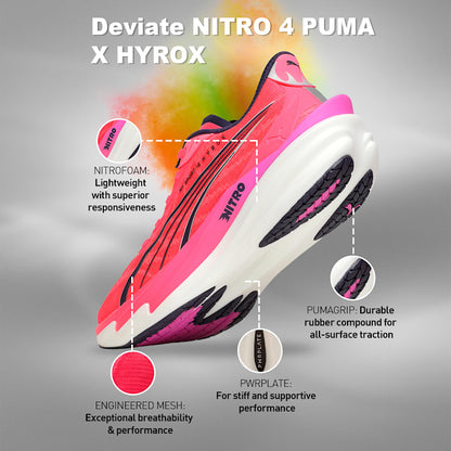 PUMA x HYROX Deviate NITRO™ 4 Men's Running Shoes