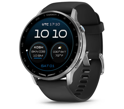 Garmin D2 Air X15 silver with black silicone