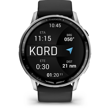 Garmin D2 Air X15 silver with black silicone