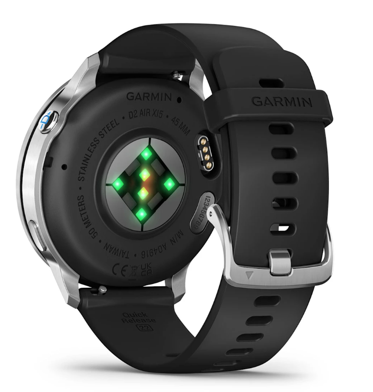 Garmin D2 Air X15 silver with black silicone