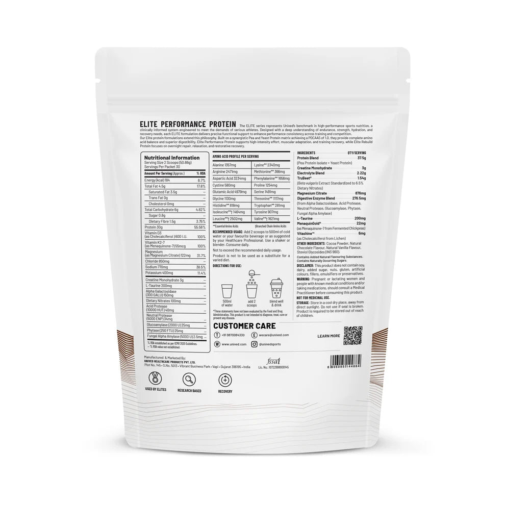 Unived Elite Performance Protein Cold Coffee 100mg Caffeine