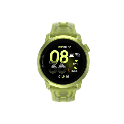 Coros Pace 4 Aluminium Neon Yellow / Silicone