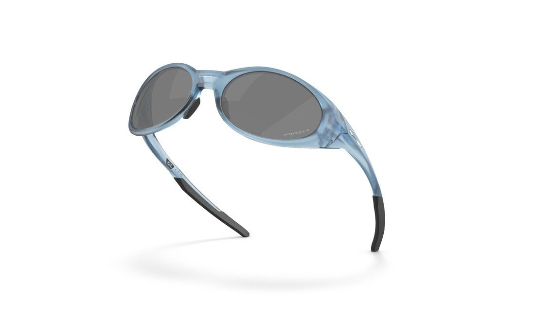 Oakley Eye Jacket™ Redux Sunglass with Matte Transparent Stonewash and Prizm Black Iridium Polarized lens