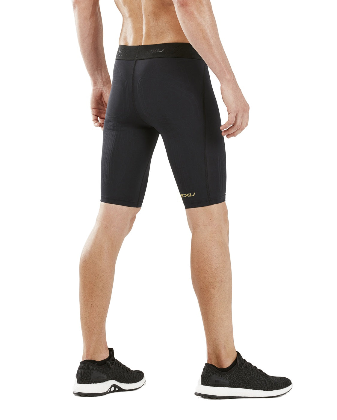 2XU MA5366b Force Compression Shorts-Black/Nero