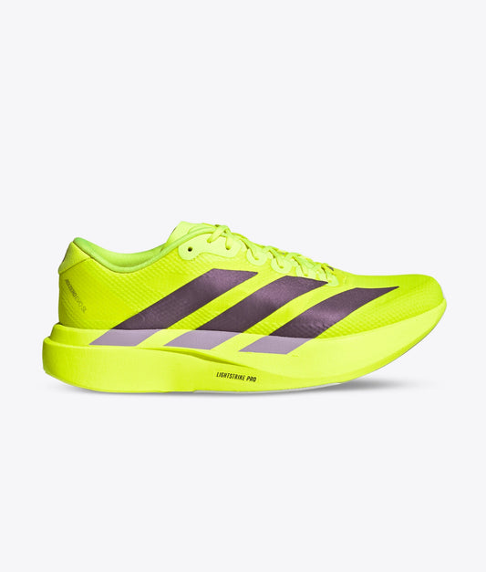 Adidas Adizero EVO SL Woven  SOLAR YELLOW/AURORA PLUM-POWDER PLUM