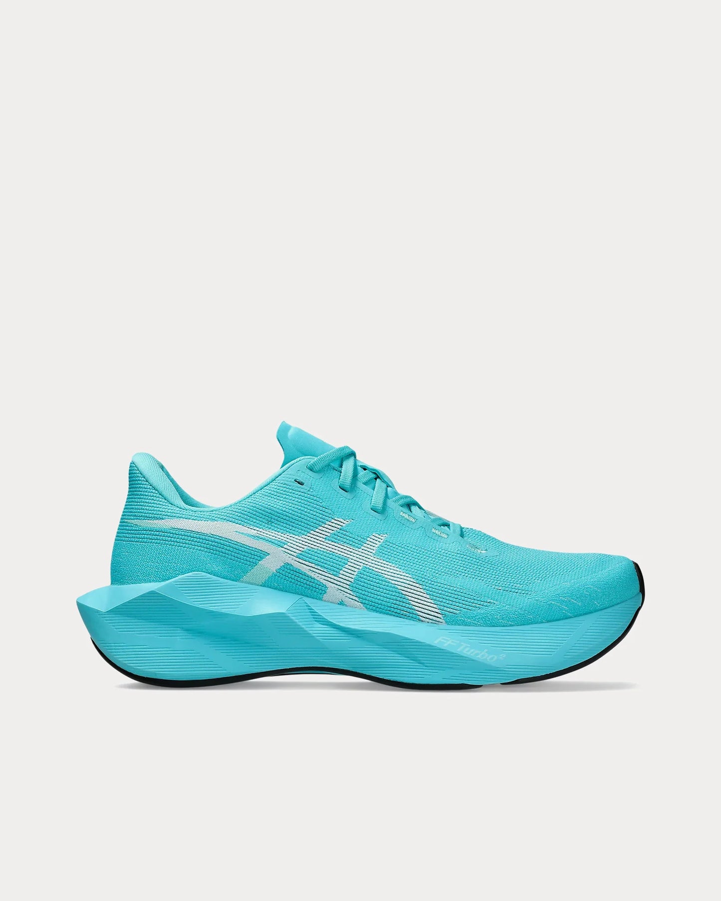 Asics Novablast 6 Energy Aqua / White Running Shoes