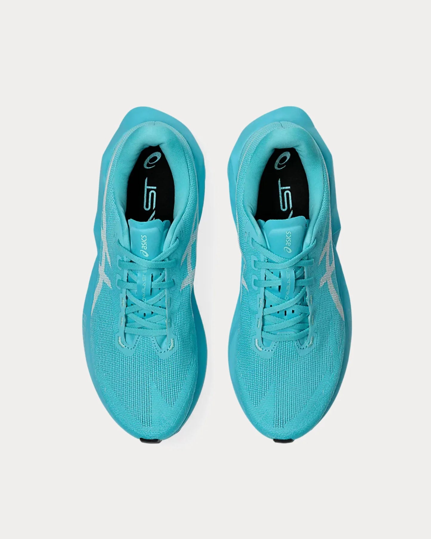 Asics Novablast 6 Energy Aqua / White Running Shoes