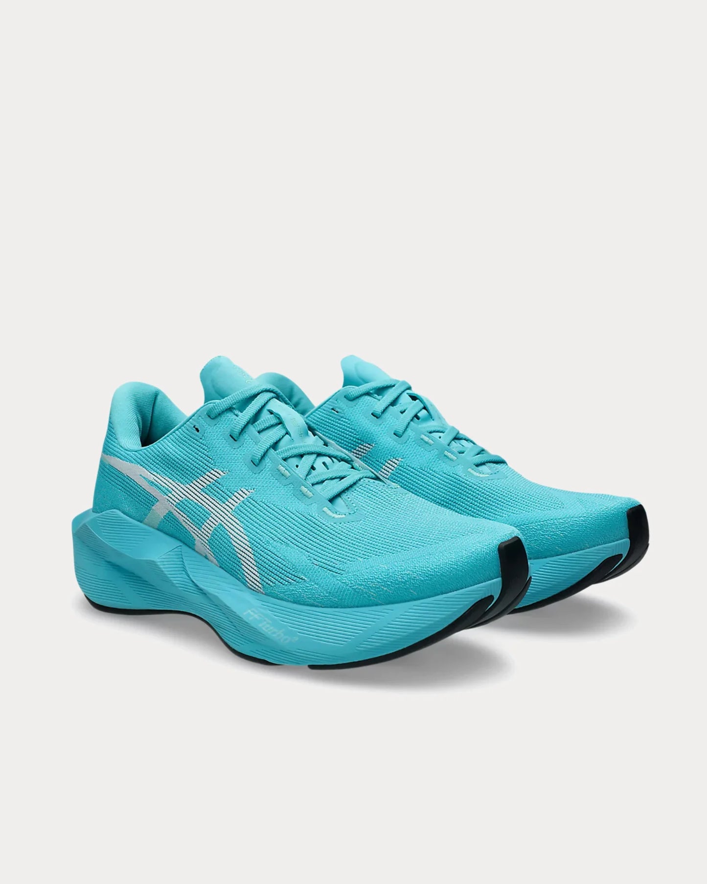 Asics Novablast 6 Energy Aqua / White Running Shoes