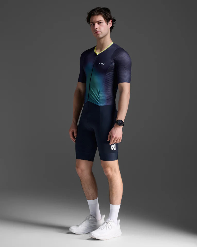 2XU Aero Hex Sleeved Trisuit