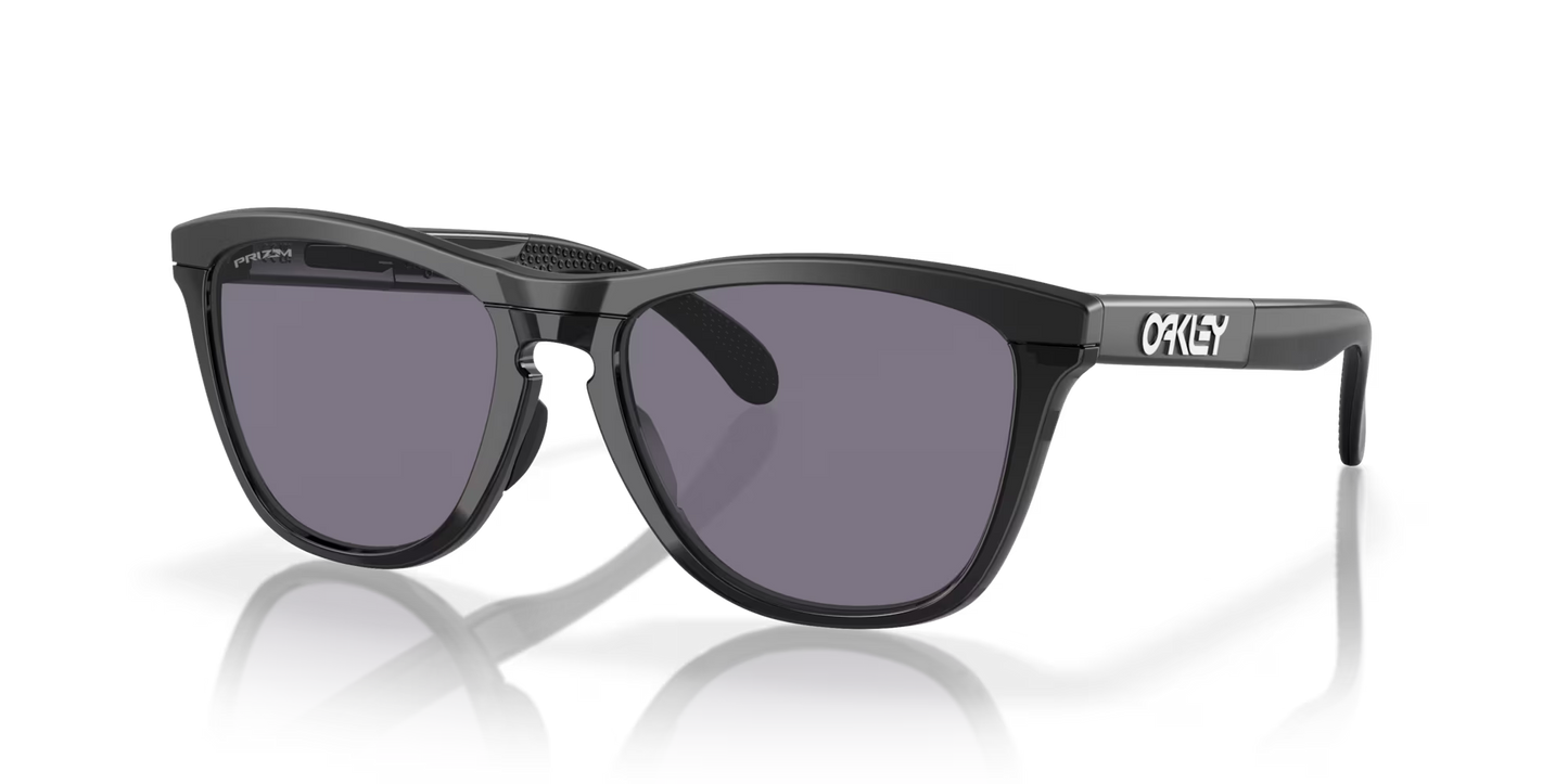 Oakley Frogskin Matte Trans Blue Prizm Black