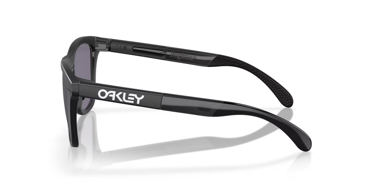 Oakley Frogskin Matte Trans Blue Prizm Black