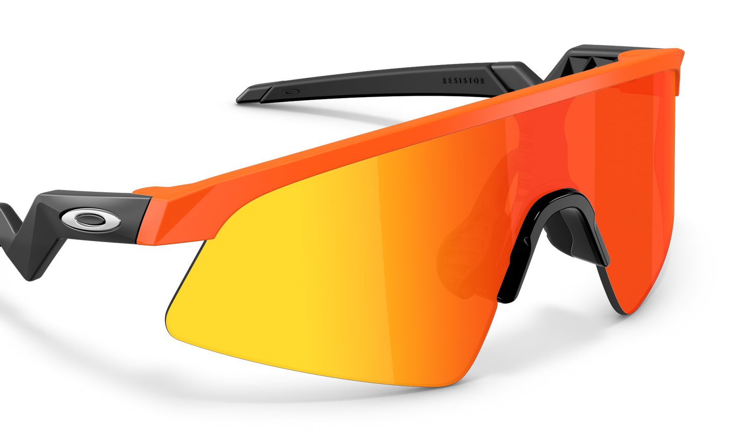 Oakley Customized Reistor Matte Neon Orange Prizm Ruby