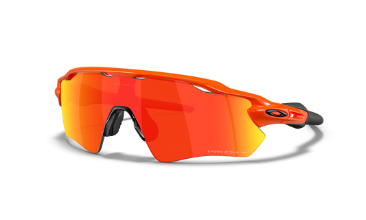 oakleys  Cust. Radar EV Path Neo Orange Polished Black Prizm Ruby Irid.