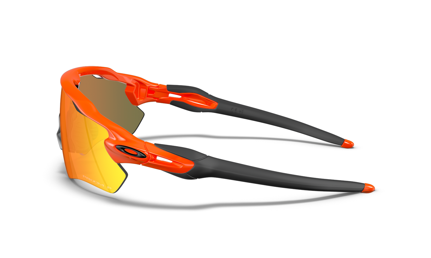 oakleys  Cust. Radar EV Path Neo Orange Polished Black Prizm Ruby Irid.